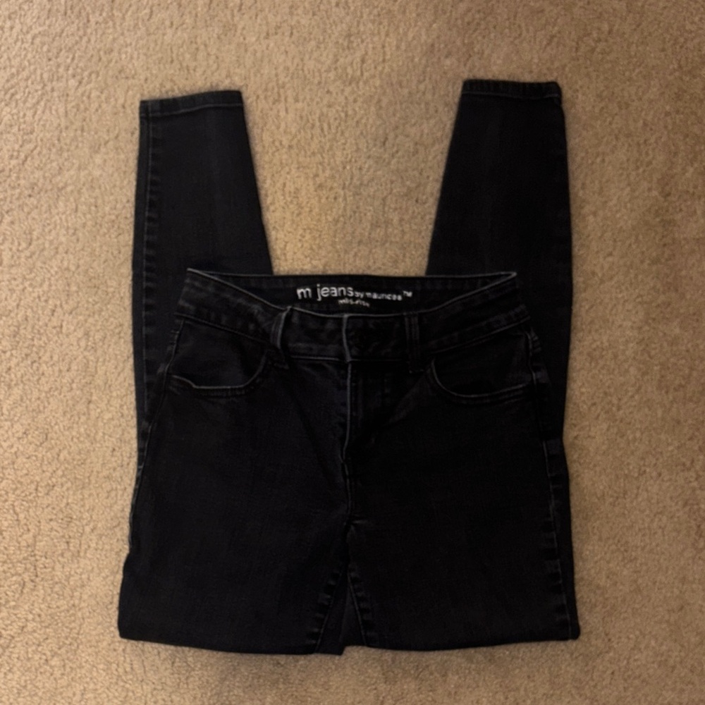 Maurices Women's Black Skinny Jeans